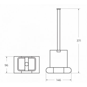 Ершик Art&Max Platino AM-E-3981-MB