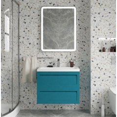 Мебель для ванной Art&Max Platino 58 Turchese Matt...