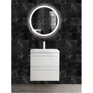 Мебель для ванной с керамической раковиной Art&Max Platino 60 Bianco Matt
