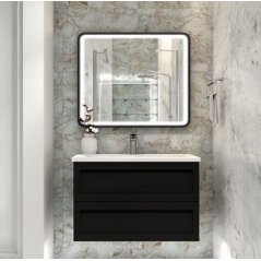 Мебель для ванной Art&Max Platino 100 Nero Matt...