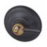 Полка стеклянная Art&Max Sophia цвет черный /бронза