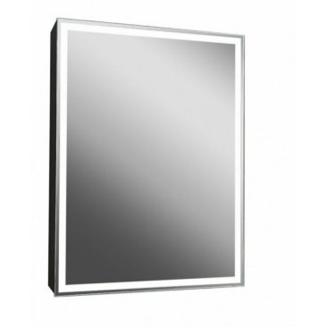 Зеркало-шкаф Art&Max Techno AM-Tec-600-800-1D-DS-F-Nero
