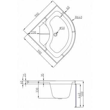 Душевая кабина AvaCan BM4510BLACK N