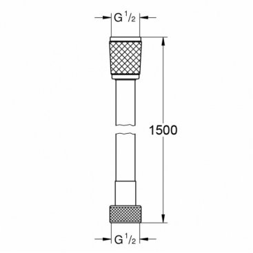 Шланг для душа Azario AZ-157570124