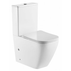 Унитаз-компакт Azario Levanto AZ-1228A с крышкой-с...