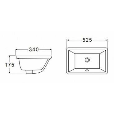 Раковина встраиваемая BelBagno BB1009