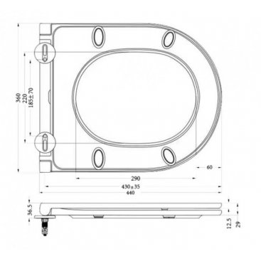 Унитаз подвесной безободковый BelBagno Senso-R с крышкой BB870SC микролифт