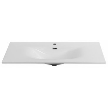 Тумба с раковиной и зеркалом BelBagno Etna 100-BB-8099-100 Bianco Opaco