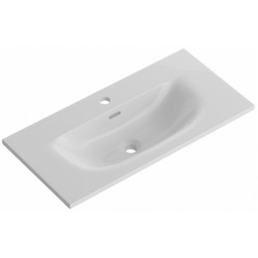 Тумба с раковиной и зеркалом BelBagno Etna 39-80-BB-8099-3-80 Rovere Moro