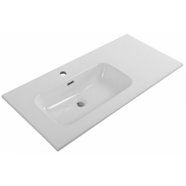 Тумба с раковиной BelBagno Etna 100-BB1000ETL-L Bianco Lucido