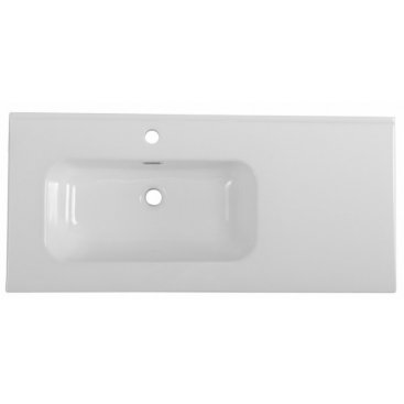 Тумба с раковиной BelBagno Etna 100-BB1000ETL-L Bianco Lucido