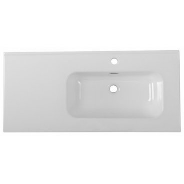 Тумба с раковиной BelBagno Etna 100-BB1000ETL-R Bianco Lucido