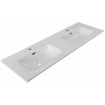 Тумба с раковиной BelBagno Etna 140-4C-BB1400-2-ETL Bianco Lucido