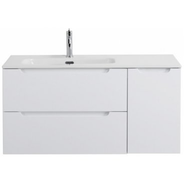 Тумба с раковиной BelBagno Etna 100-BB1000ETL-L Bianco Lucido