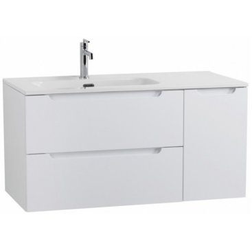 Тумба с раковиной BelBagno Etna 100-BB1000ETL-L Bianco Lucido