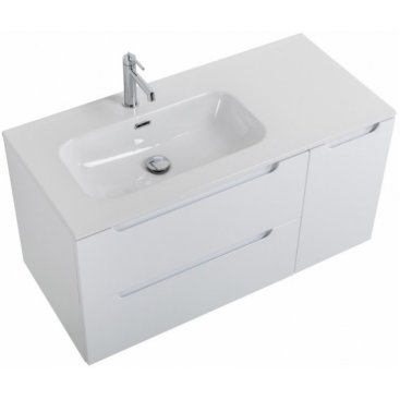 Тумба с раковиной BelBagno Etna 100-BB1000ETL-L Bianco Lucido