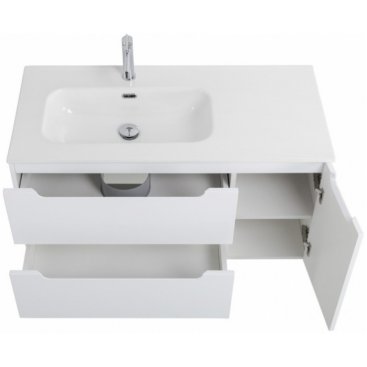 Тумба с раковиной BelBagno Etna 100-BB1000ETL-L Bianco Lucido