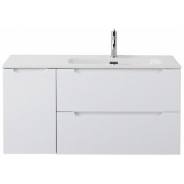 Тумба с раковиной BelBagno Etna 100-BB1000ETL-R Bianco Lucido