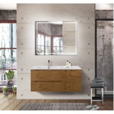 Тумба с раковиной BelBagno Etna 100-BB1000ETL-L Rovere Nature