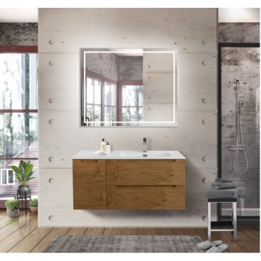 Тумба с раковиной BelBagno Etna 100-BB1000ETL-R Rovere Nature