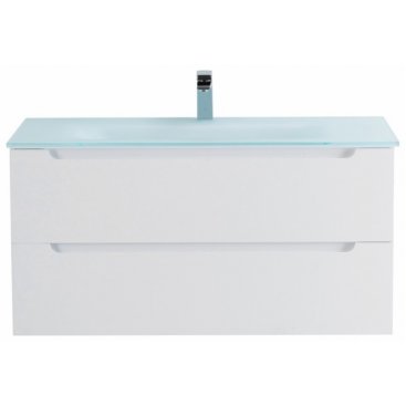 Тумба с раковиной BelBagno Etna 100-BB1010/465-LV-VTR-BO Bianco Lucido