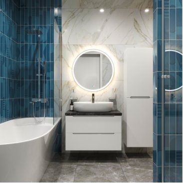 Мебель для ванной BelBagno Etna-1000-S Bianco Lucido