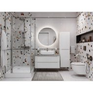 Мебель для ванной BelBagno ETNA100BL-KEPMGL-1346-SET Bianco Lucido