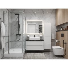 Мебель для ванной BelBagno ETNA100BL-KEPMNO-1338-SET Bianco Lucido