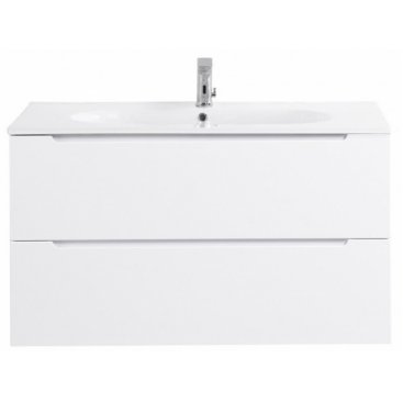 Тумба с раковиной BelBagno Etna 100-LOV-1000-LVB Bianco Lucido