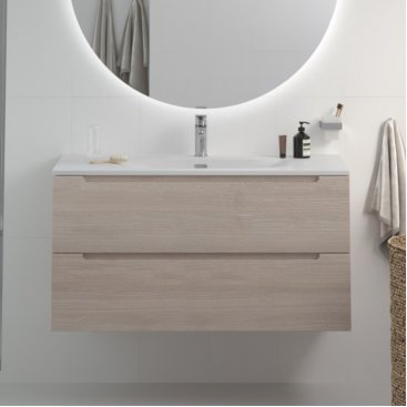 Тумба с раковиной BelBagno Etna 100-BB-8099-100 Rovere Grigio