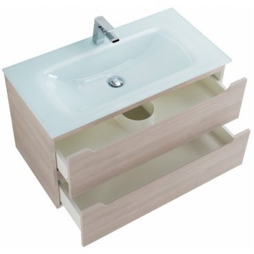 Мебель для ванной BelBagno Etna-1000-BB1010/465-LV-VTR-BL Rovere Grigio