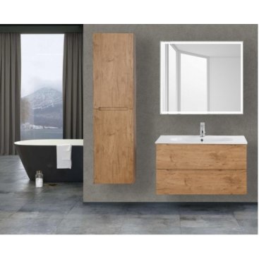 Тумба с раковиной BelBagno Etna 100-LOV-1000-LVB 100 см, цвет Rovere Nature