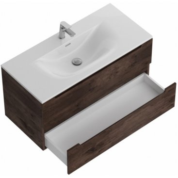 Тумба с раковиной BelBagno Etna 100-BB-8099-100 Rovere Moro