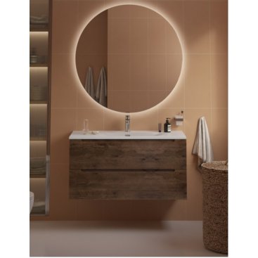 Тумба с раковиной BelBagno Etna 100-BB-8099-100 Rovere Moro