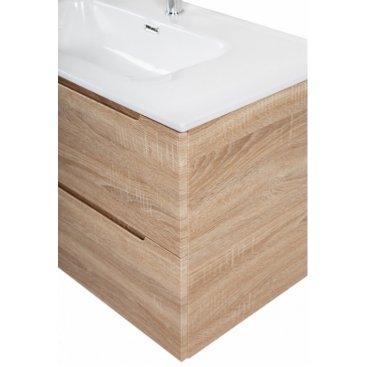 Тумба с раковиной BelBagno Etna 100-BB1000ETL Rovere Bianco