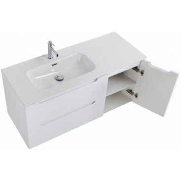 Тумба с раковиной BelBagno Etna 120-BB1200ETL-L Bianco Lucido