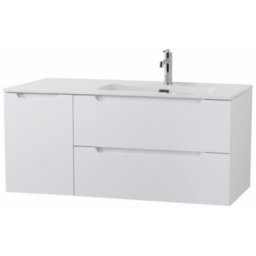 Тумба с раковиной BelBagno Etna 120-BB1200ETL-R Bianco Lucido