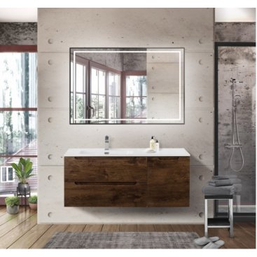 Тумба с раковиной BelBagno Etna 120-BB1200ETL-L Rovere Moro