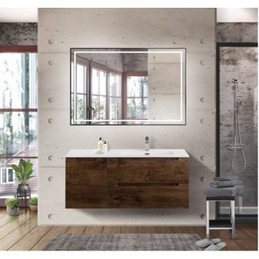 Тумба с раковиной BelBagno Etna 120-BB1200ETL-R Rovere Moro