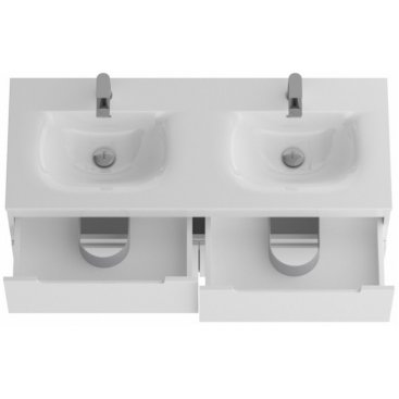 Тумба с раковиной BelBagno Etna 120-4C-BB-8099-120-2 Bianco Lucido