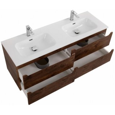 Тумба с раковиной BelBagno Etna 120-4C-BB1200-2-ETL Rovere Moro