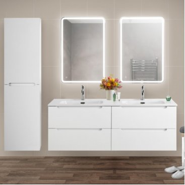 Мебель для ванной BelBagno Etna-1400-4C-BB1400-2-ETL Bianco Lucido