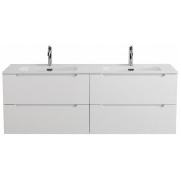 Тумба с раковиной BelBagno Etna 140-4C-BB1400-2-ETL Bianco Lucido