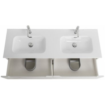 Тумба с раковиной BelBagno Etna 140-4C-BB1400-2-ETL Bianco Lucido