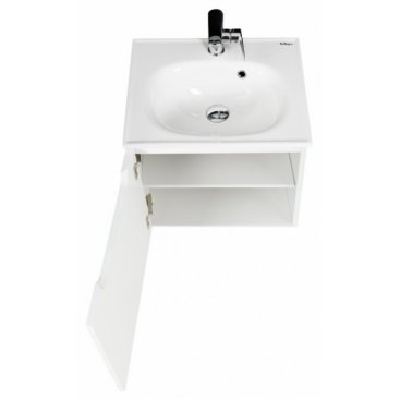 Тумба с раковиной BelBagno Etna 50-1A-L Bianco Lucido