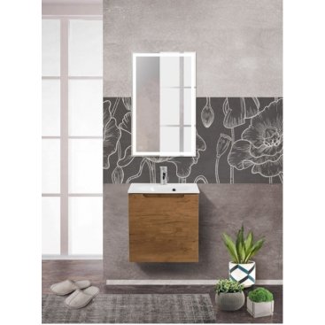 Тумба с раковиной BelBagno Etna 50-1A-L Rovere Nature