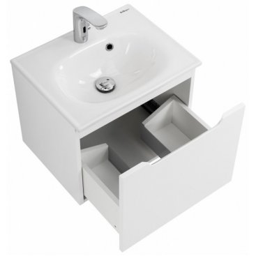 Тумба с раковиной BelBagno Etna 50-1C Bianco Lucido