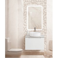 Мебель для ванной BelBagno Etna-600-1C-S Bianco Lu...