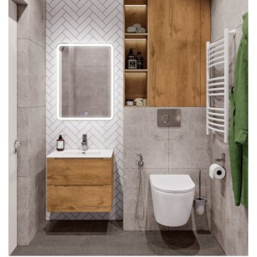 Мебель для ванной BelBagno Etna-600-BB600ETL Rovere Nature