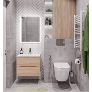 Мебель для ванной BelBagno Etna-600-BB600ETL Rovere Bianco